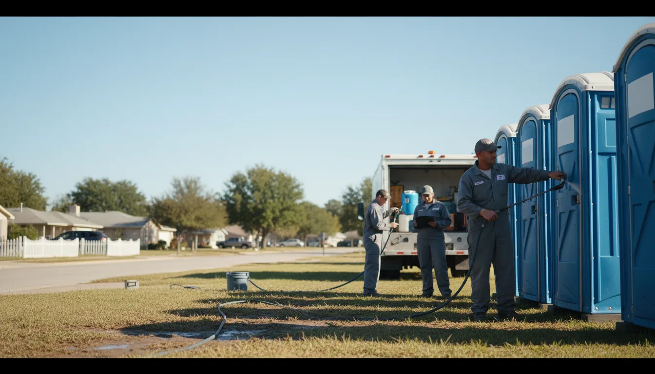Long-Term Portable Toilet Rental in Wake Forest, NC near me